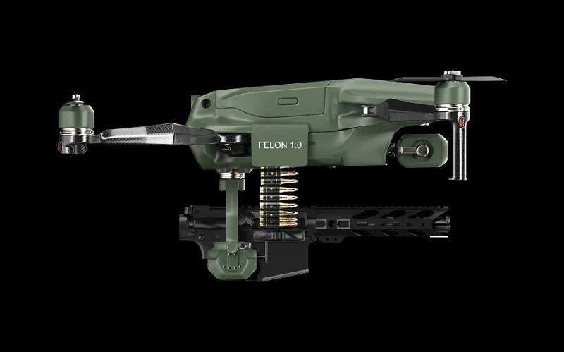 Die ukrainische Armee erhält von den USA hochmoderne Feloni-Kampfdrohnen, die mit einem Präzisionsmaschinengewehr oder einer Spike-Panzerabwehrrakete ausgestattet sind-2 Die ukrainische Armee erhält von den USA hochmoderne Feloni-Kampfdrohnen, die mit einem Präzisionsmaschinengewehr oder einer Spike-Panzerabwehrrakete ausgestattet sind-2