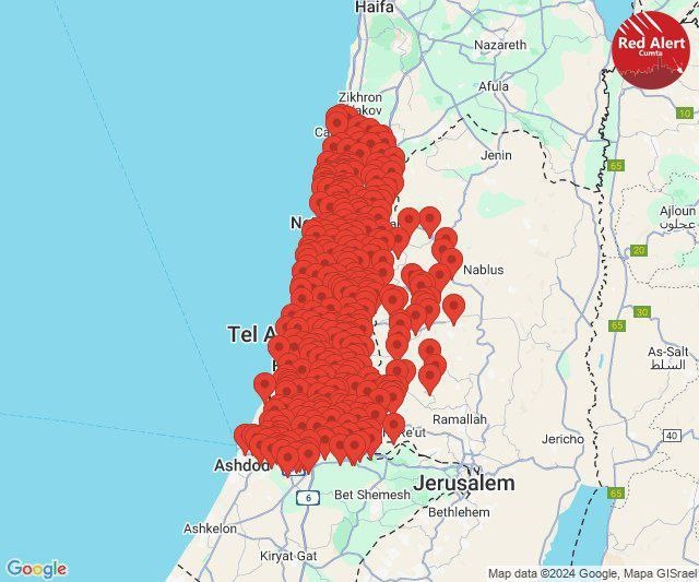 Iran hat einen massiven Angriff auf Israel gestartet: bis zu fünfhundert ballistische Raketen waren in der Luft-2 Iran hat einen massiven Angriff auf Israel gestartet: bis zu fünfhundert ballistische Raketen waren in der Luft-2