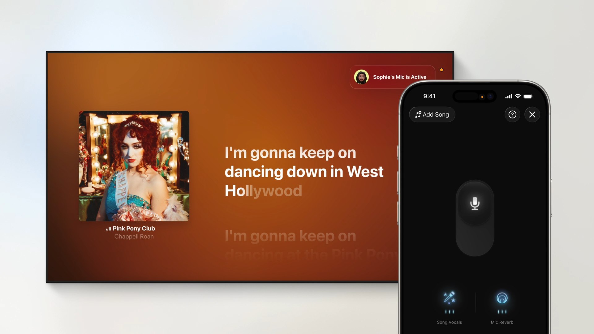 Apple Music Sing Illustration
