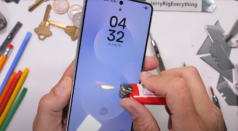 Haltbarkeitstest des Samsung Galaxy S25 Edge
