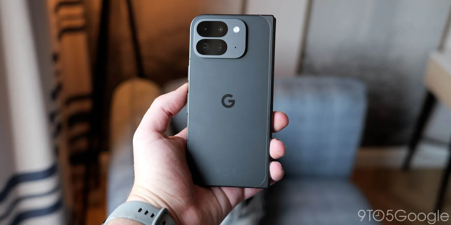 Pixel 9 Pro Falten Pixel 9 Pro Falten. Illustration von 9to5Google