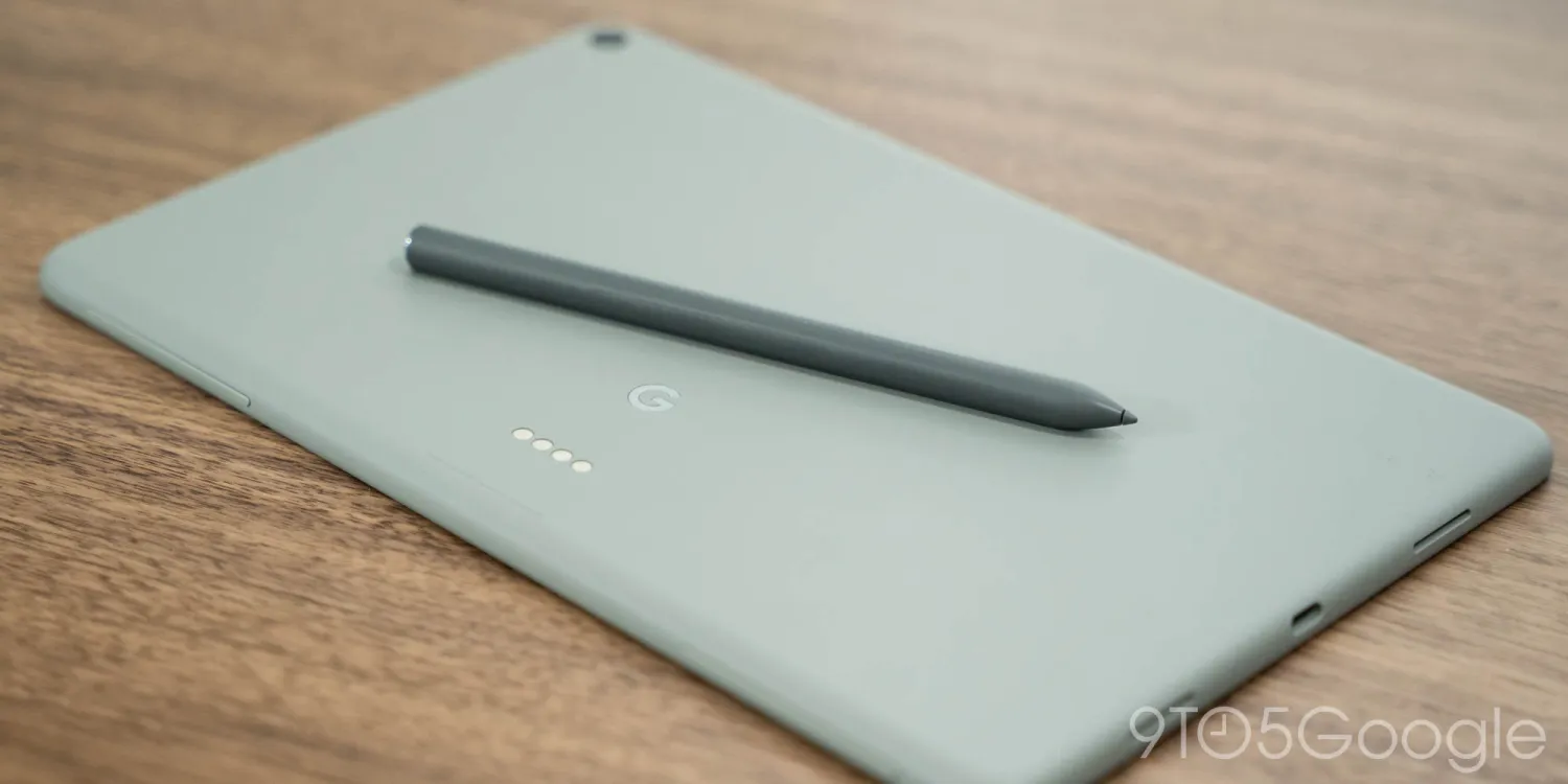 Google Pixel Tablet Stylus mit stylisiertem Design Google Pixel Tablet Stylus mit stylisiertem Design