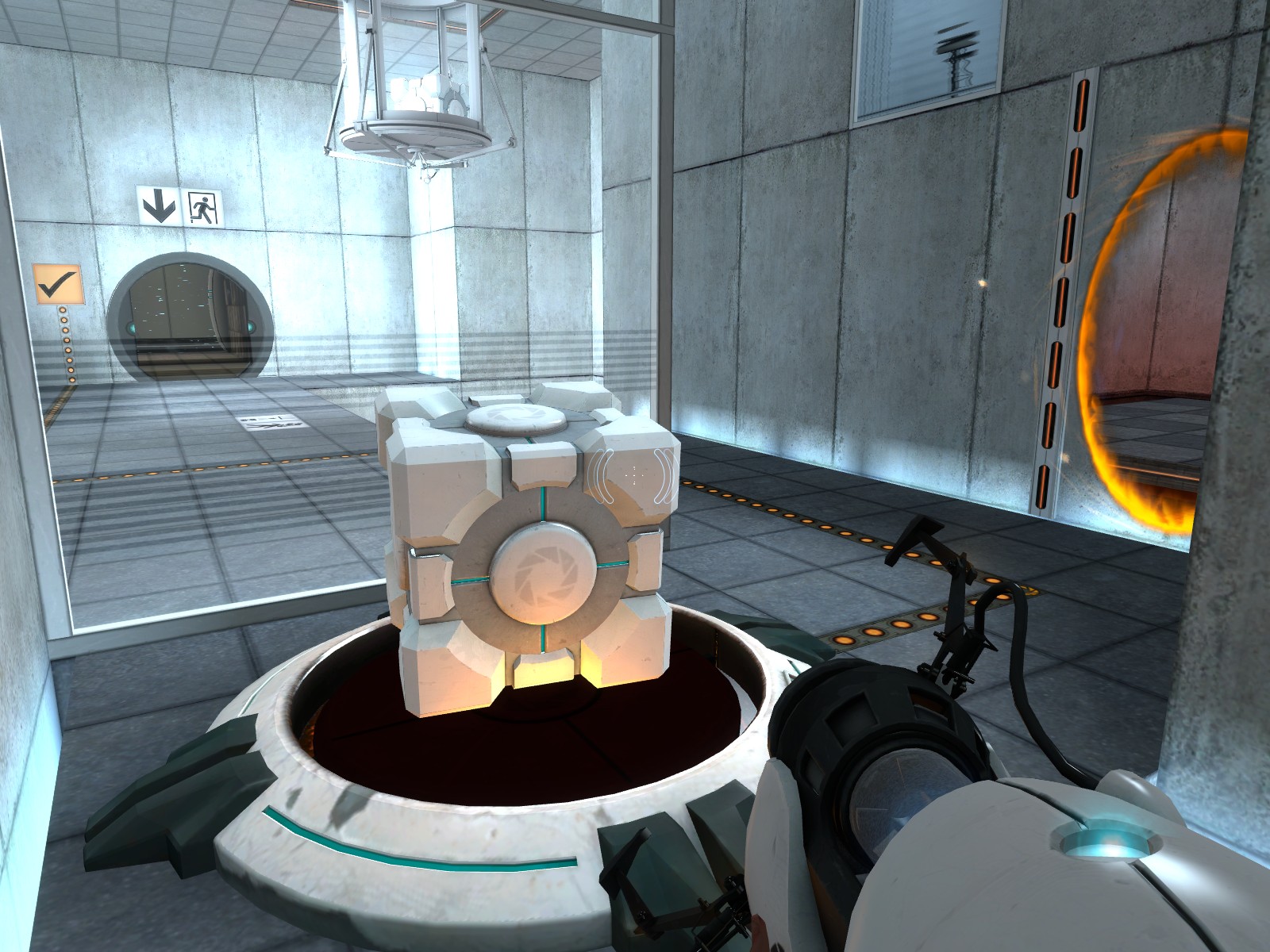 Screenshot aus Portal