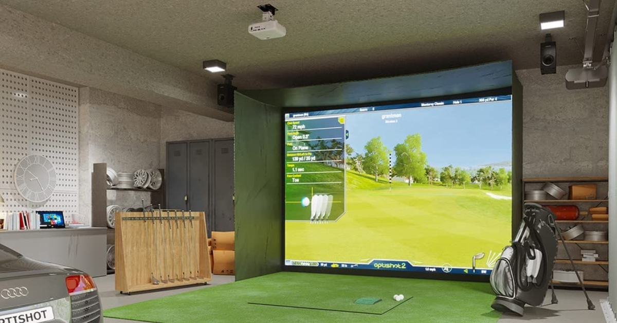beamer golf simulator beamer golf simulator
