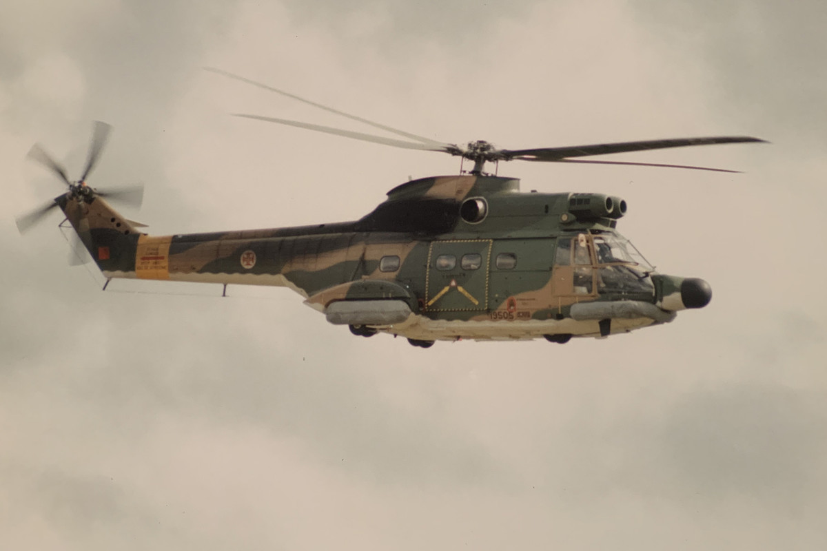 SA-330S Puma-Hubschrauber aus Portugal SA-330S Puma-Hubschrauber aus Portugal