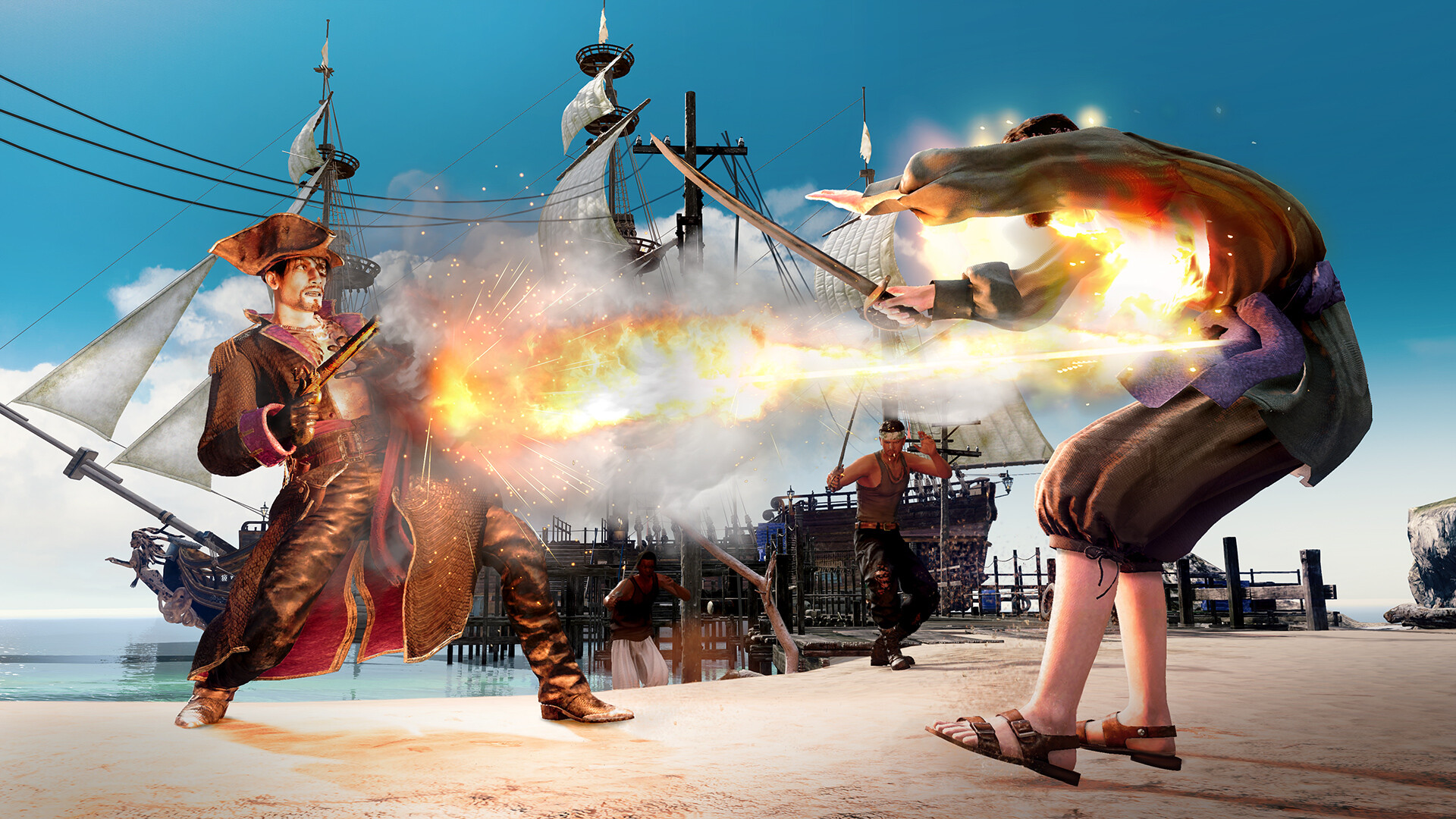 Der Berg Majima in dem Spiel Like a Dragon: Piraten-Yakuza auf Hawaii Der Berg Majima in dem Spiel Like a Dragon: Piraten-Yakuza auf Hawaii