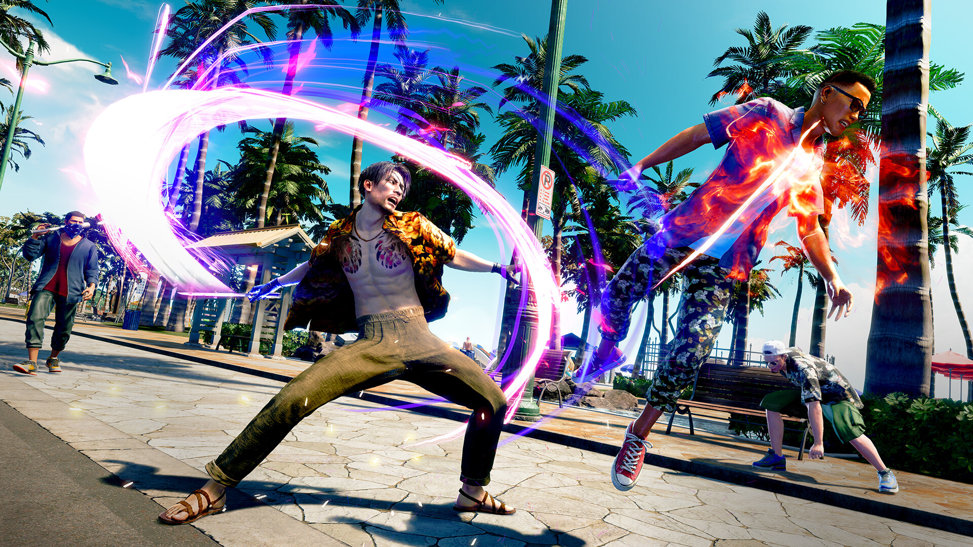 Der Kapitän eines Piratenschiffs in Like a Dragon: Piraten-Yakuza auf Hawaii Der Kapitän eines Piratenschiffs in Like a Dragon: Piraten-Yakuza auf Hawaii