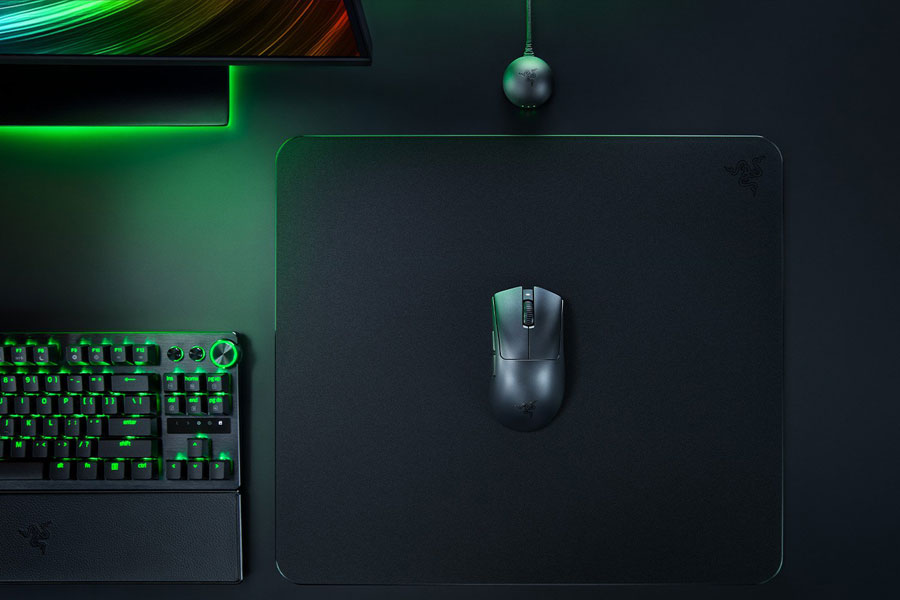Seitenansicht der Razer DeathAdder V4 Pro Seitenansicht der Razer DeathAdder V4 Pro