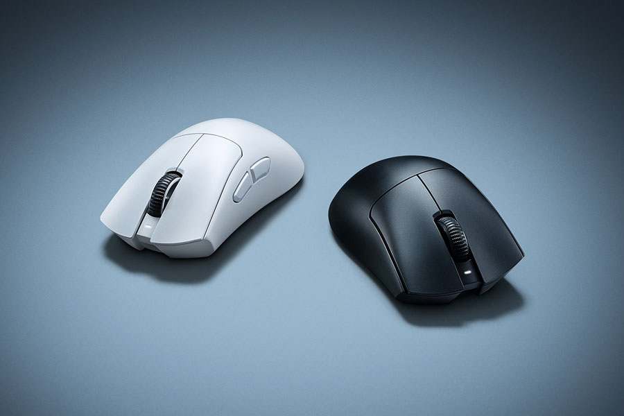 Razer DeathAdder V4 Pro schwarze und weiße Variante Razer DeathAdder V4 Pro schwarze und weiße Variante