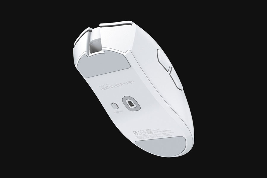 Detailansicht der Razer DeathAdder V4 Pro weiß Detailansicht der Razer DeathAdder V4 Pro weiß