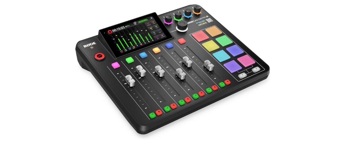 RODECaster Pro II Integrierte Podcast-Produktionskonsole RODECaster Pro II Integrierte Podcast-Produktionskonsole