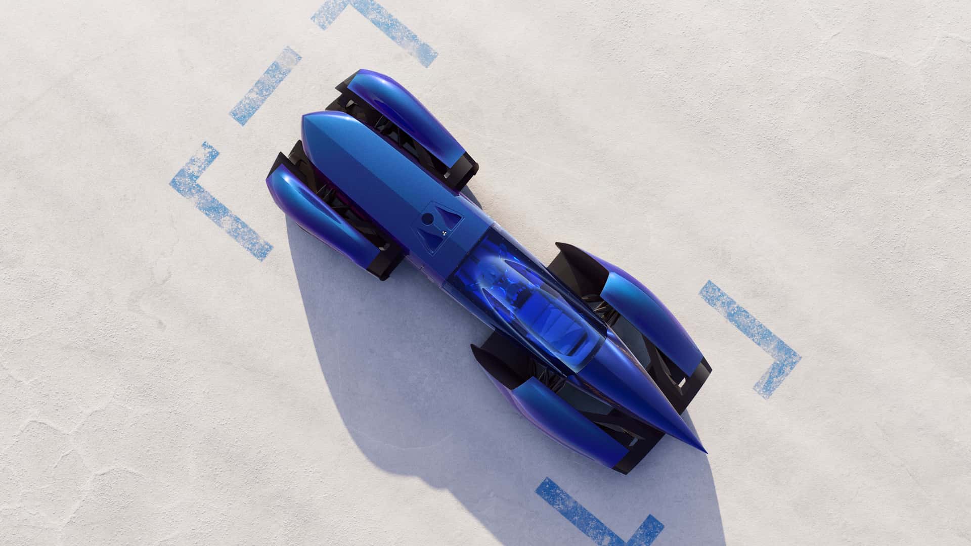 Seitenansicht des Renault Filante Record 2025 Seitenansicht des Renault Filante Record 2025