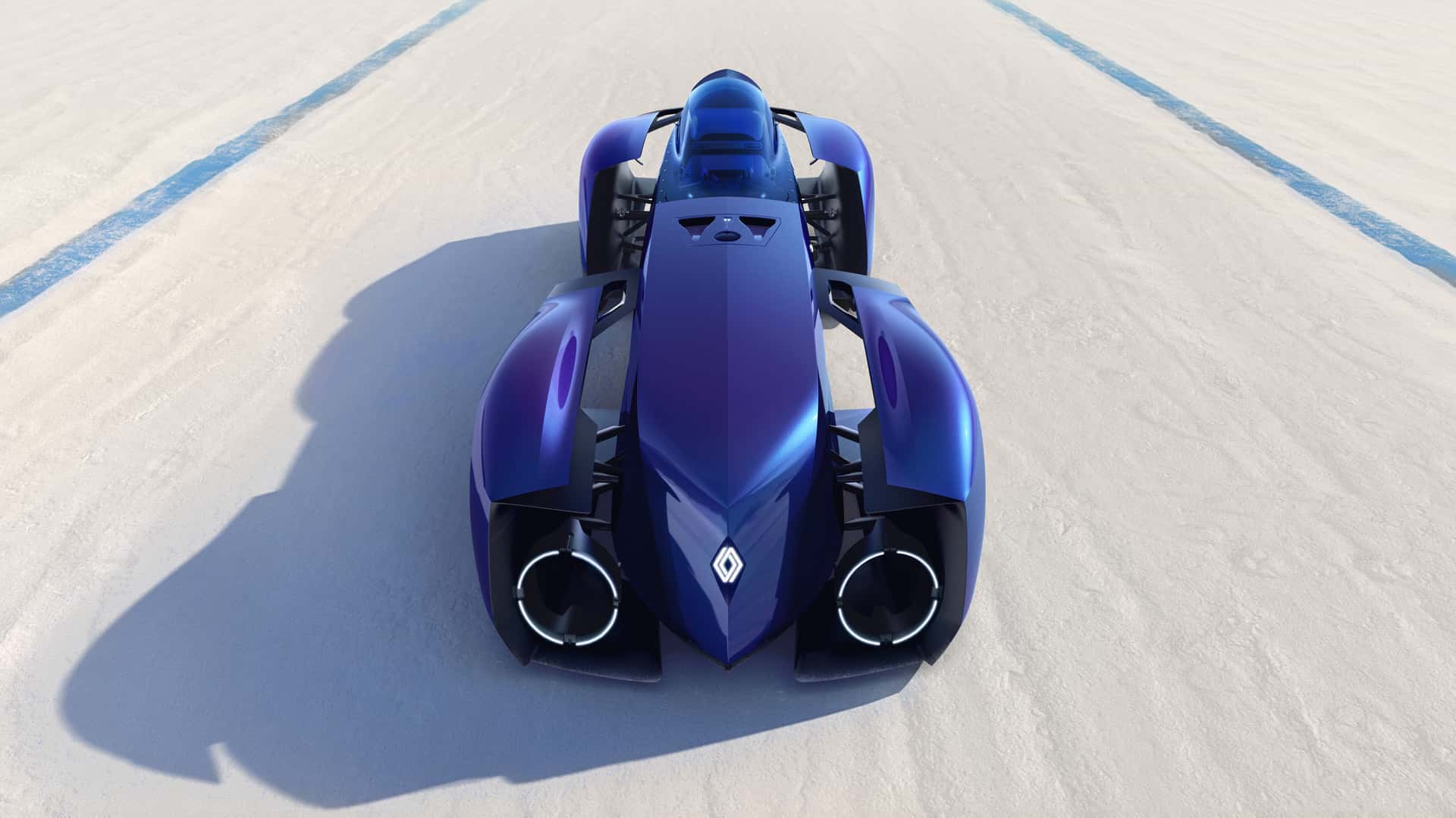 Gesamtansicht des Renault Filante Record 2025 Gesamtansicht des Renault Filante Record 2025