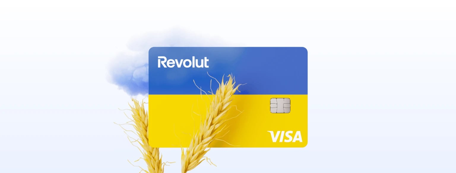 Revolut-Karte 'Clear Skies'. Revolut-Karte 'Clear Skies'.