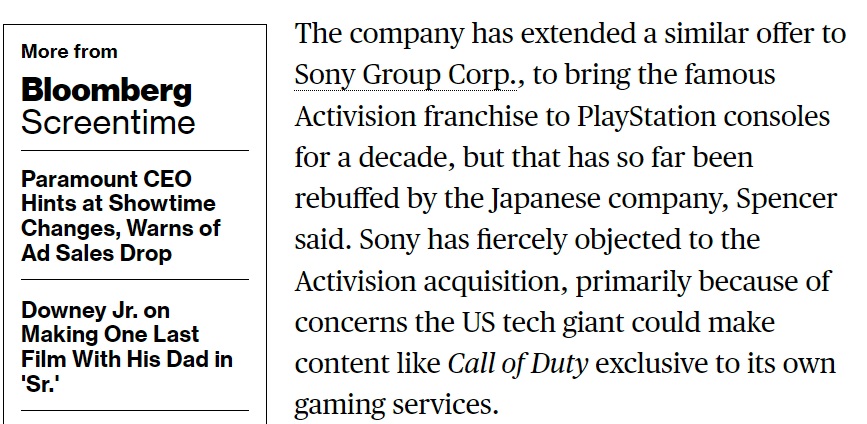 Phil Spencer bestätigt: Sony ignoriert seinen vorgeschlagenen Zehnjahresvertrag, um Call of Duty-Spiele auf die PlayStation zu bringen-2 Phil Spencer bestätigt: Sony ignoriert seinen vorgeschlagenen Zehnjahresvertrag, um Call of Duty-Spiele auf die PlayStation zu bringen-2