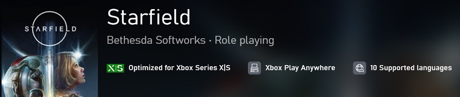 Käufer einer digitalen Kopie von Starfield können gleichzeitig auf die Xbox- und die PC-Version des Rollenspiels zugreifen: Bethesdas Spiel hat jetzt ein Xbox Play Anywhere-Tag im Microsoft Store-2
