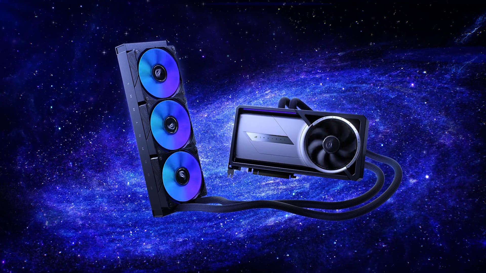 ROG Astral LC GeForce RTX 5090 OC Edition Grafikkarte. Abbildung: ASUS