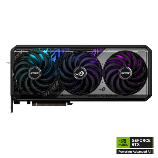 ROG Strix GeForce RTX 5070 Ti OC Edition Grafikkarte. Abbildung: ASUS