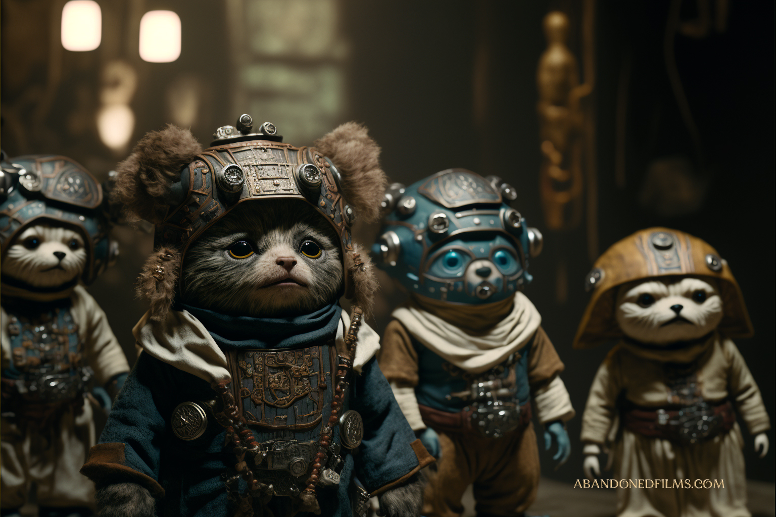 Neuronales Netzwerk stellt Planeten und ikonische Star Wars-Figuren im Steampunk-Stil dar-3 Neuronales Netzwerk stellt Planeten und ikonische Star Wars-Figuren im Steampunk-Stil dar-3