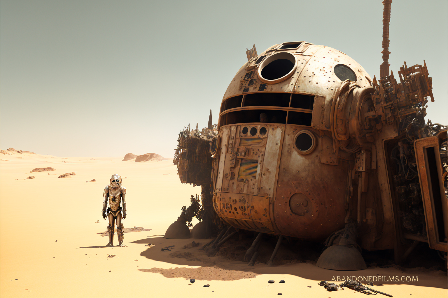 Neuronales Netzwerk stellt Planeten und ikonische Star Wars-Figuren im Steampunk-Stil dar-4 Neuronales Netzwerk stellt Planeten und ikonische Star Wars-Figuren im Steampunk-Stil dar-4
