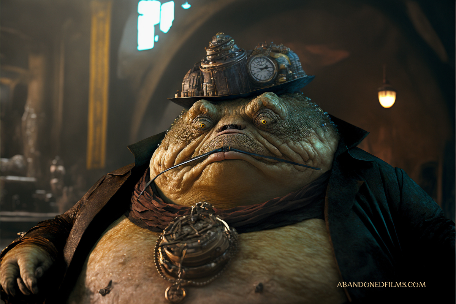Neuronales Netzwerk stellt Planeten und ikonische Star Wars-Figuren im Steampunk-Stil dar-6 Neuronales Netzwerk stellt Planeten und ikonische Star Wars-Figuren im Steampunk-Stil dar-6
