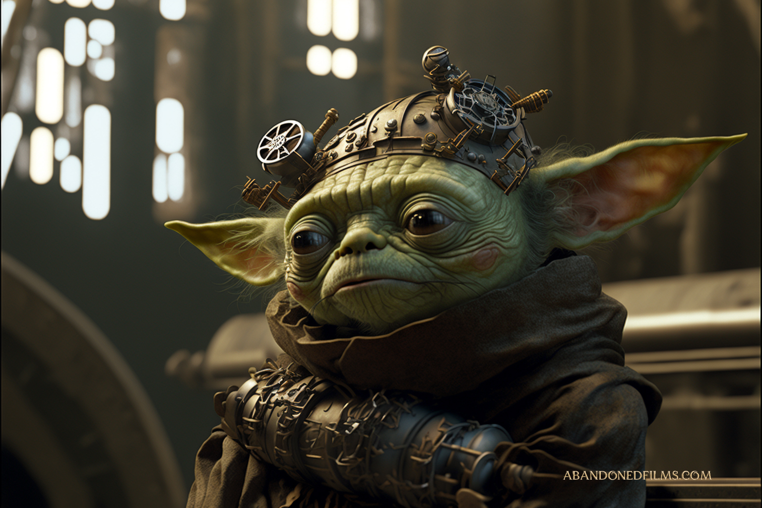 Neuronales Netzwerk stellt Planeten und ikonische Star Wars-Figuren im Steampunk-Stil dar-9 Neuronales Netzwerk stellt Planeten und ikonische Star Wars-Figuren im Steampunk-Stil dar-9