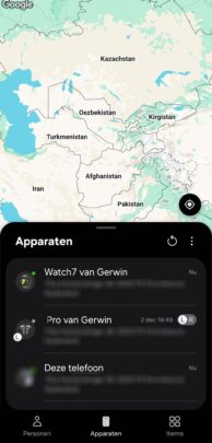 Bilder der neuen Samsung Find-Schnittstelle in One UI 7