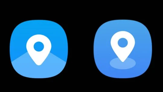Neues Samsung Find-Symbol in One UI 7