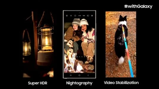 Samsung Galaxy S24 Super HDR Nightography Videostabilisierung Samsung Galaxy S24 Super HDR Nightography Videostabilisierung