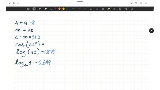 Mathe-Löser in Samsung Notes Ein Beispiel dafür, wie Math Solver in Samsung Notes funktioniert