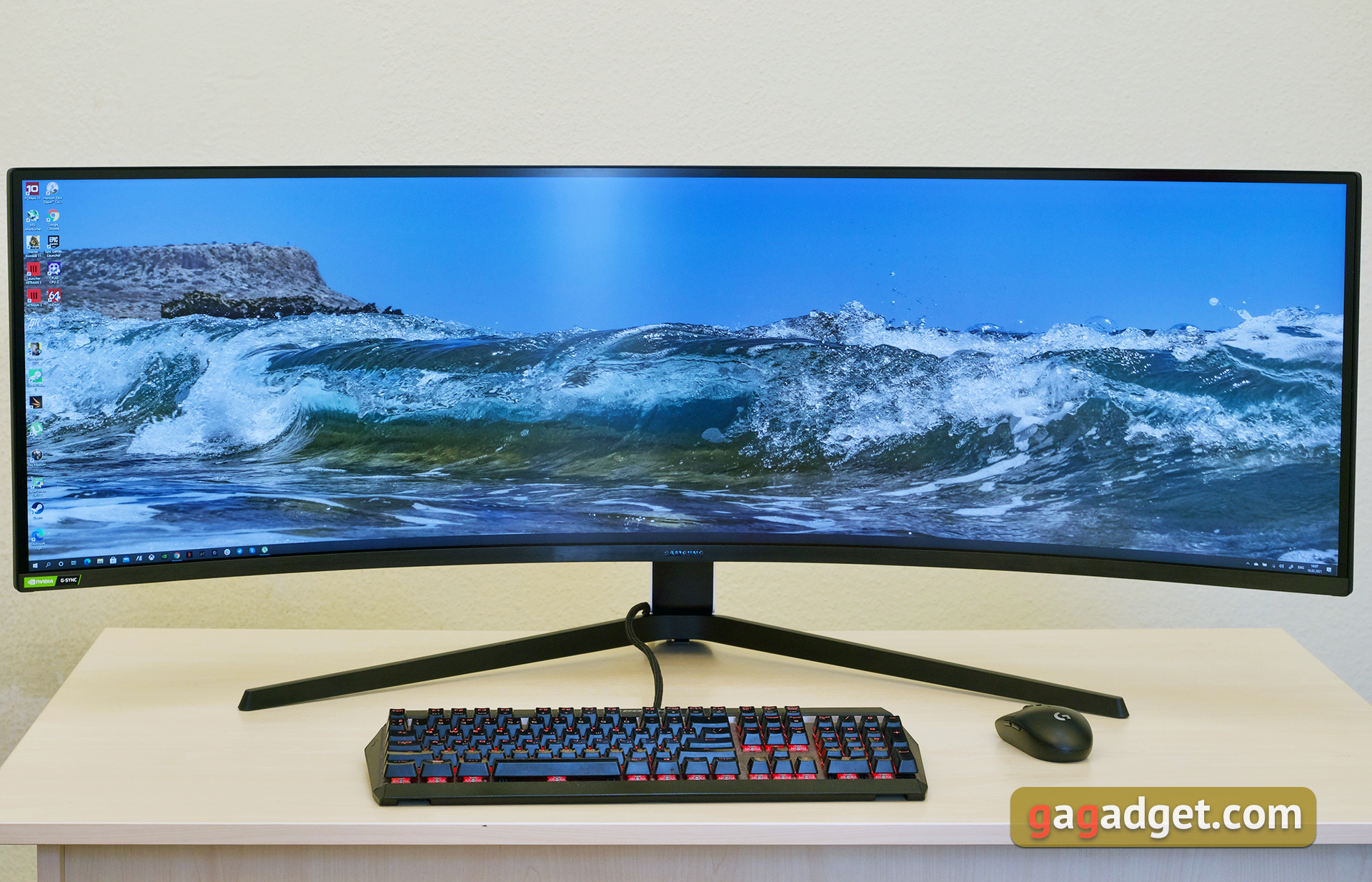 Samsung Odyssey G9 Testbericht: Der weltweit erste Gamer-Monitor mit 1000er-Radius-Kurve, der der Kurve des menschlichen Auges entspricht-9 Samsung Odyssey G9 Testbericht: Der weltweit erste Gamer-Monitor mit 1000er-Radius-Kurve, der der Kurve des menschlichen Auges entspricht-9