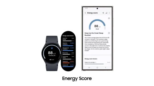 Energierechnung in Samsung Health auf der Galaxy Watch 5 Energierechnung in Samsung Health auf der Galaxy Watch 5