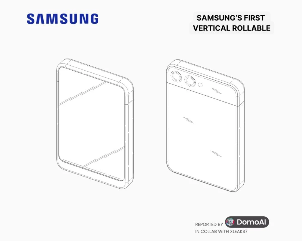 Das Konzept für ein beworbenes Samsung-Handy