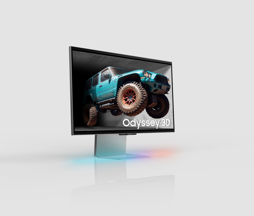 Samsung Odyssey G81SF aus verschiedenen Blickwinkeln Samsung Odyssey G81SF aus verschiedenen Blickwinkeln