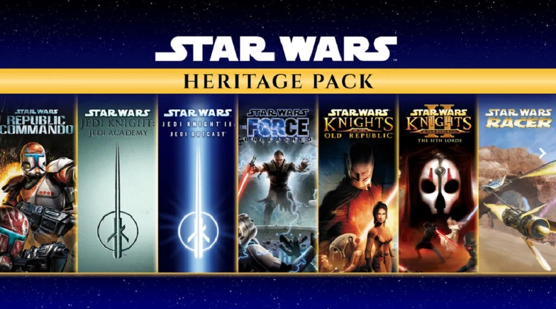 Ein tolles Geschenk für Fans: Eine physische Ausgabe des Star Wars Heritage Pack wurde für Nintendo Switch angekündigt. Es wird sieben Spiele aus der kultigen Serie enthalten Ein tolles Geschenk für Fans: Eine physische Ausgabe des Star Wars Heritage Pack wurde für Nintendo Switch angekündigt. Es wird sieben Spiele aus der kultigen Serie enthalten