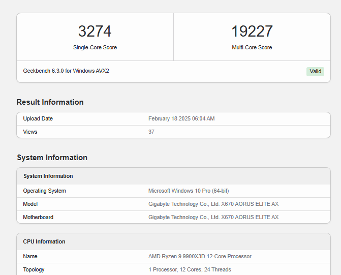 AMD Ryzen 9 9900X3D Leistungstest AMD Ryzen 9 9900X3D Leistungstest