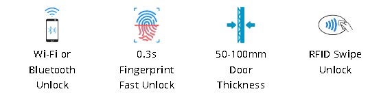 WELOCK Elektronisches Türschloss Touch41 WELOCK Elektronisches Türschloss Touch41