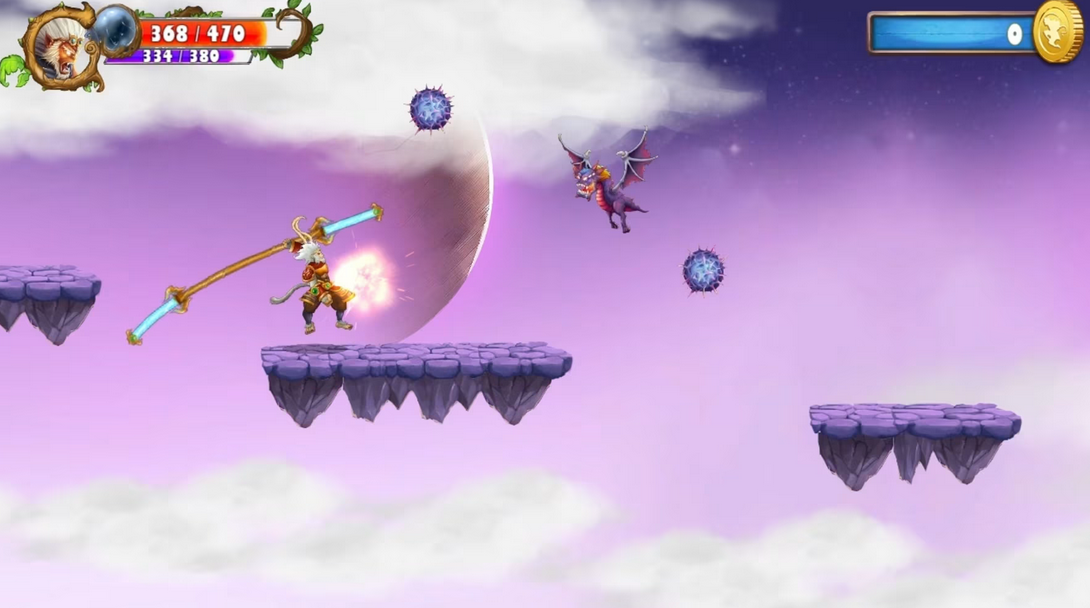 Screenshot des Spiels Wukong Sun: Schwarze Legende 1 Screenshot des Spiels Wukong Sun: Schwarze Legende 1