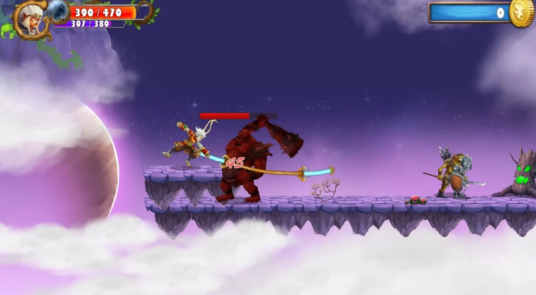Screenshot des Spiels Wukong Sun: Schwarze Legende 5 Screenshot des Spiels Wukong Sun: Schwarze Legende 5