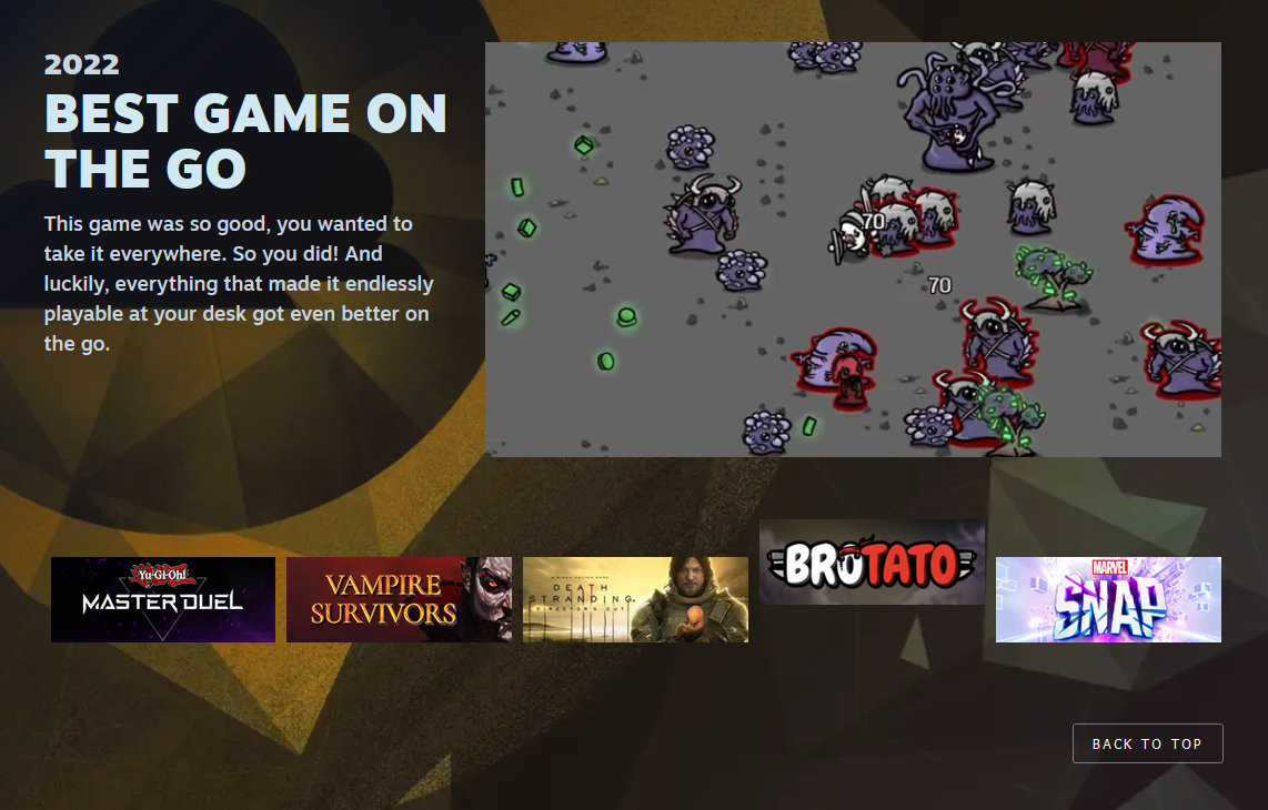 Machen wir uns bereit für die Abstimmung: Valve enthüllt die ersten 5 Kategorien und die Spiele, die bei den Steam Awards um den Titel des Besten konkurrieren werden-6 Machen wir uns bereit für die Abstimmung: Valve enthüllt die ersten 5 Kategorien und die Spiele, die bei den Steam Awards um den Titel des Besten konkurrieren werden-6