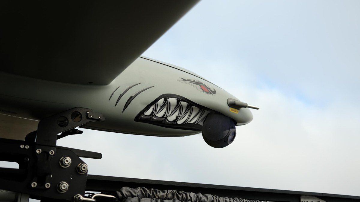 Unbemanntes ukrainisches Aufklärungsflugzeug Unbemanntes ukrainisches Aufklärungsflugzeug. Illustration: Ukrspecsystems