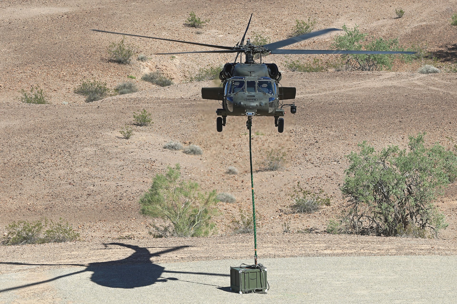 Ein unbemannter Hubschrauber vom Typ Sikorsky UH-60M Black Hawk während der Übung Convergence 2022. Illustration: Lockheed Martin