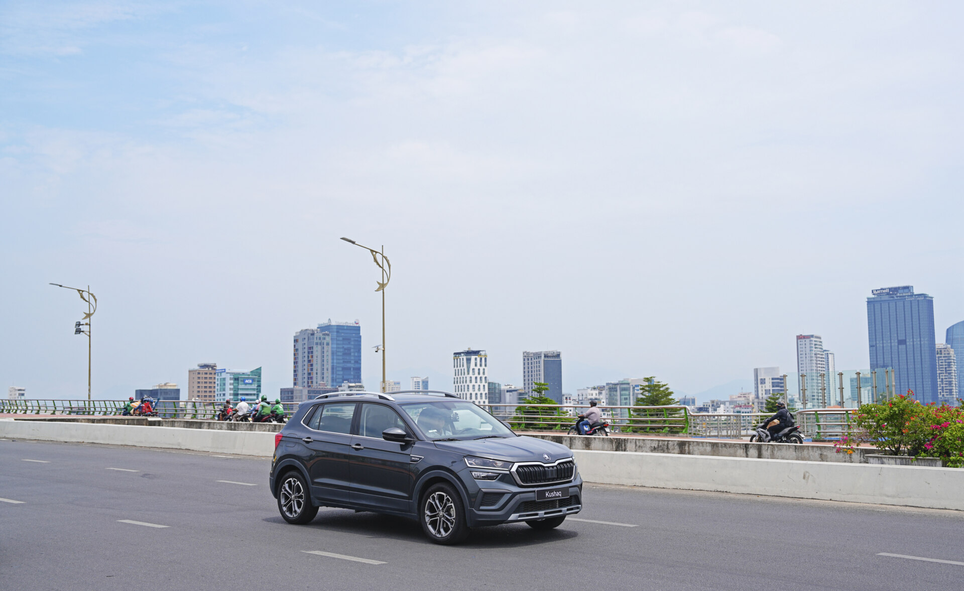 Skoda Kushaq zum Verkaufsstart in Vietnam
