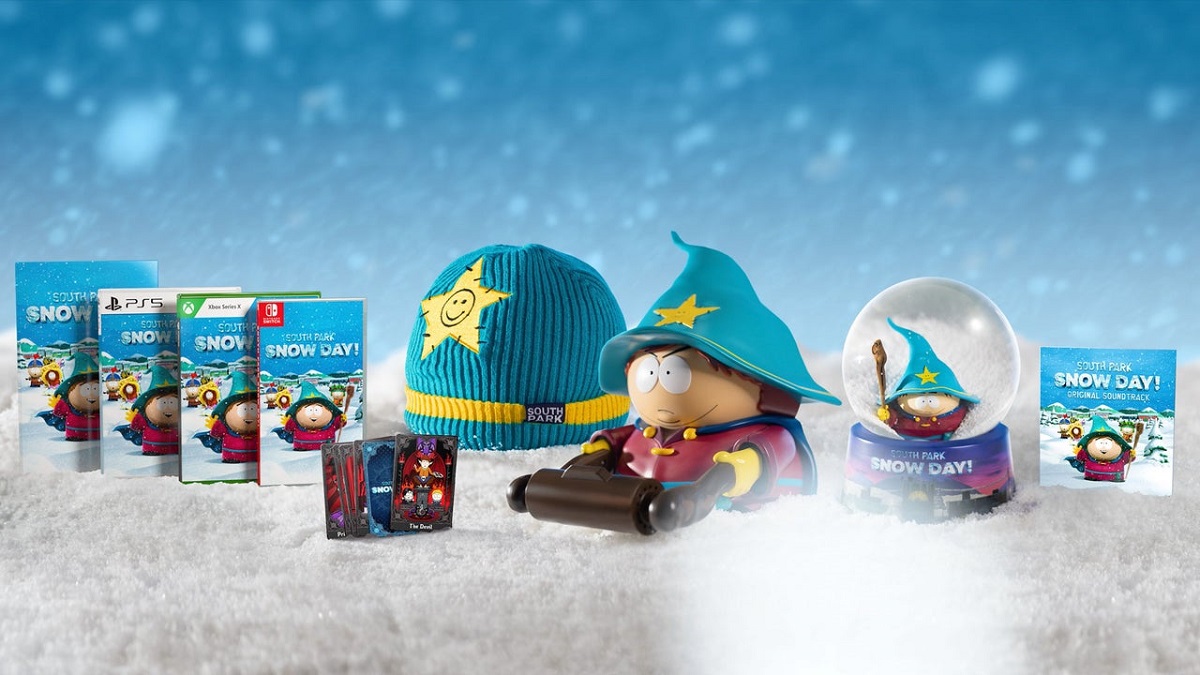 Ein Hut, eine Schneekugel und ein Toilettenpapierhalter: Die kreative Sammleredition des kooperativen Actionspiels South Park: Snow Day ist enthüllt worden Ein Hut, eine Schneekugel und ein Toilettenpapierhalter: Die kreative Sammleredition des kooperativen Actionspiels South Park: Snow Day ist enthüllt worden