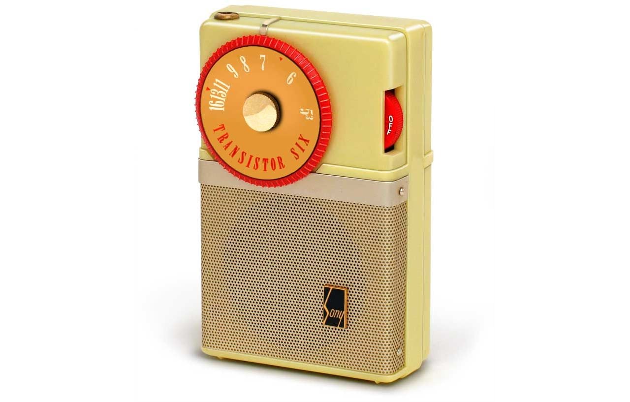 Das erste Taschenradio Sony TR-63