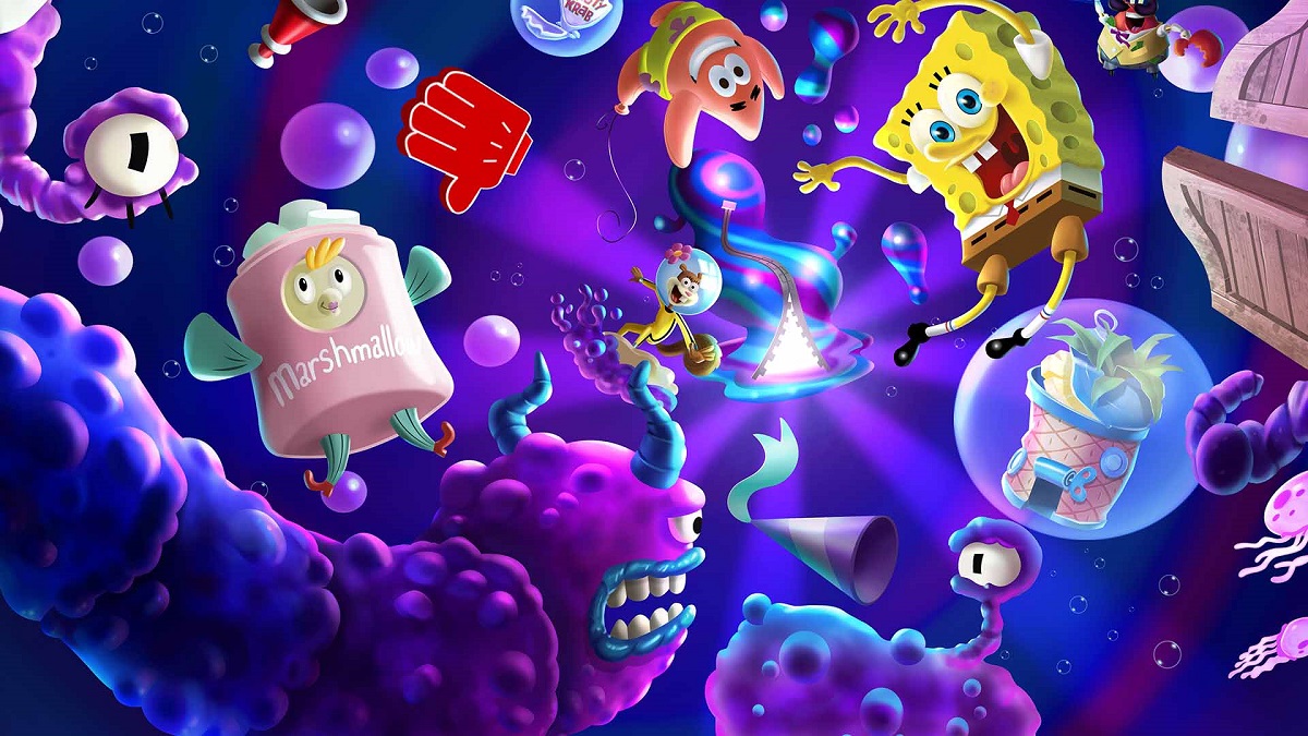 Alle Helden in einem Video: ein neuer farbenfroher Trailer zum Platformer SpongeBob Schwammkopf: Das kosmische Schütteln Alle Helden in einem Video: ein neuer farbenfroher Trailer zum Platformer SpongeBob Schwammkopf: Das kosmische Schütteln