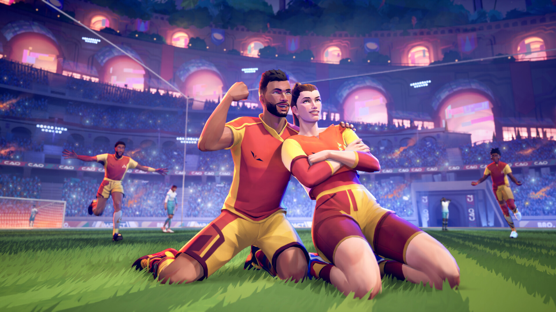 Rematch Gameplay - die Spielszene Rematch Gameplay - die Spielszene