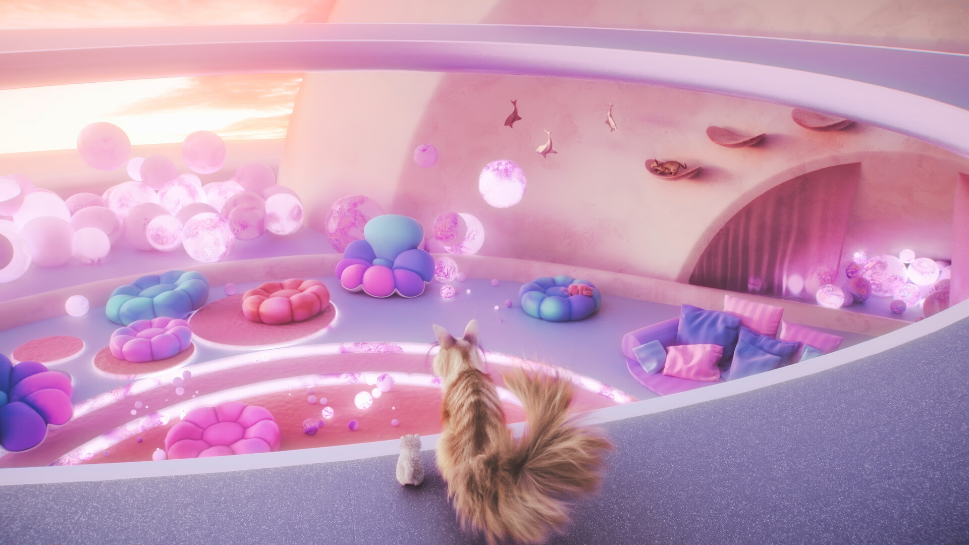 Spieler können Katzen individuell gestalten Spieler können Katzen individuell gestalten