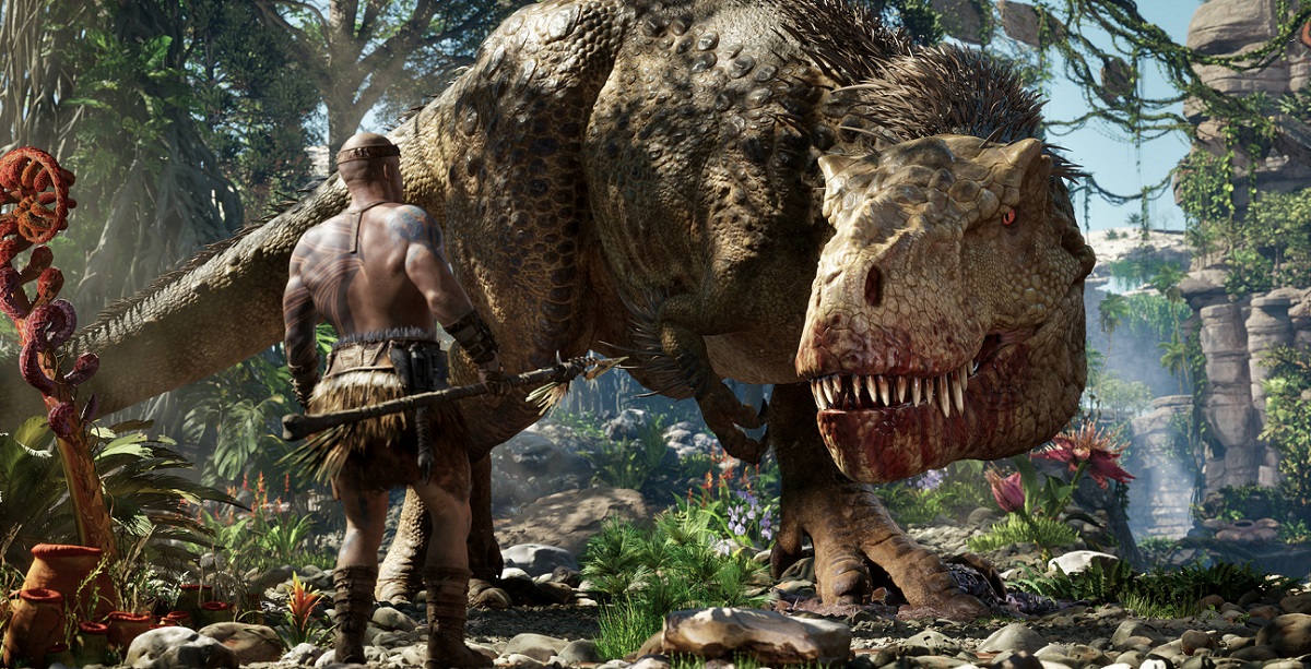 Dinosaurier kommen nicht nach Deutschland: Survival-Simulator ARK 2 war auf der gamescom 2024 zufällig im Programm der Xbox Dinosaurier kommen nicht nach Deutschland: Survival-Simulator ARK 2 war auf der gamescom 2024 zufällig im Programm der Xbox