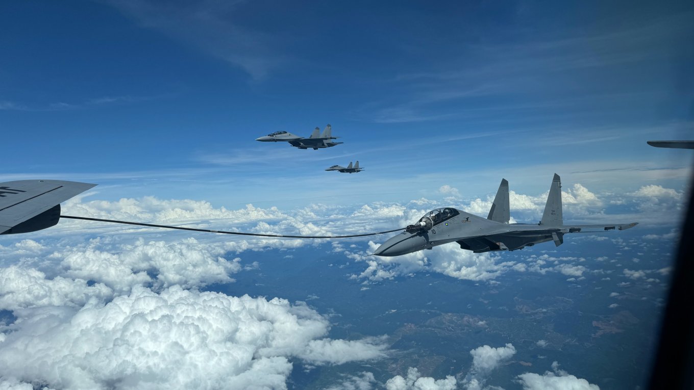 Su-30MKM. Illustration: Malaysische Luftwaffe